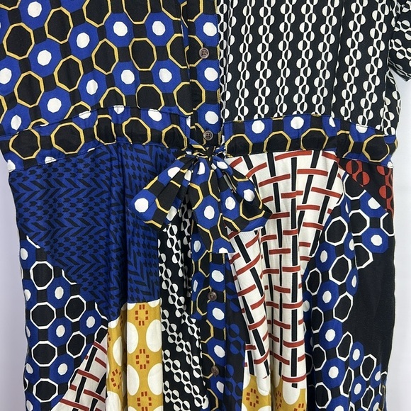 Maeve by Anthropologie Contrast Midi Shirt Dress Size XL - Picture 9 of 15